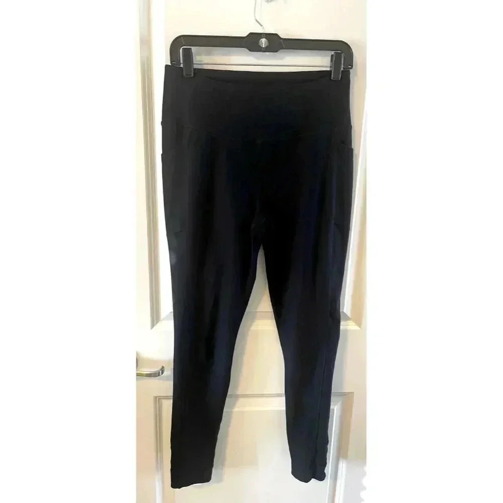 Mondetta Leggings Size M Black Performance Luxury High Waist Active mesh detail